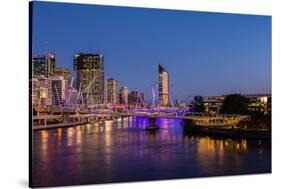 Brisbane, Queensland, Australia-Mark A Johnson-Stretched Canvas