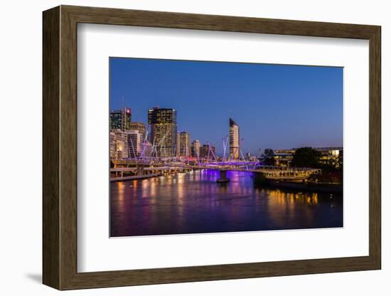 Brisbane, Queensland, Australia-Mark A Johnson-Framed Photographic Print