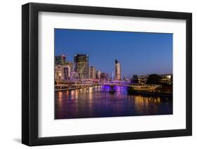 Brisbane, Queensland, Australia-Mark A Johnson-Framed Photographic Print