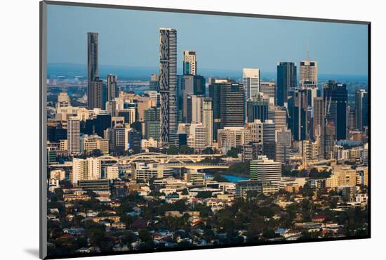 Brisbane, Queensland, Australia-Mark A Johnson-Mounted Photographic Print