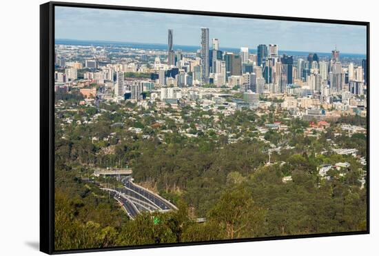 Brisbane, Queensland, Australia-Mark A Johnson-Framed Stretched Canvas