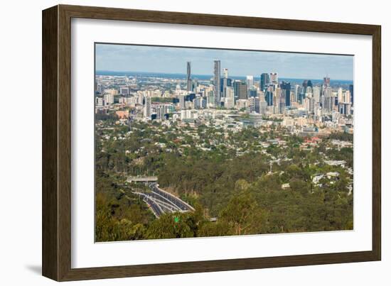 Brisbane, Queensland, Australia-Mark A Johnson-Framed Photographic Print