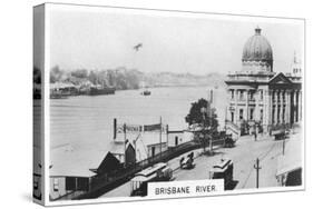 Brisbane River, Queensland, Australia, 1928-null-Stretched Canvas