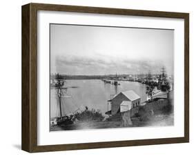 Brisbane River, South-East Queensland, Australia, 1870-1880-null-Framed Giclee Print