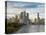 Brisbane Skyline, Queensland, Australia-Peter Adams-Stretched Canvas