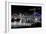 Brisbane Story Bridge by Night-David Bostock-Framed Photographic Print