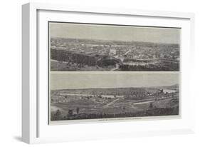 Brisbane, the Capital of Queensland, Australia-null-Framed Giclee Print