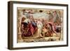 Briseis Given Back to Achilles, 1630/1631 (Oil on Panel)-Peter Paul Rubens-Framed Giclee Print