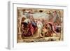 Briseis Given Back to Achilles, 1630/1631 (Oil on Panel)-Peter Paul Rubens-Framed Giclee Print