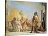 Briseis Led to Agamemnon-Giambattista Tiepolo-Stretched Canvas