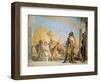 Briseis Led to Agamemnon-Giambattista Tiepolo-Framed Giclee Print