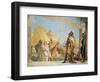 Briseis Led to Agamemnon-Giambattista Tiepolo-Framed Giclee Print