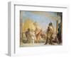 Briseis Led to Agamemnon-Giambattista Tiepolo-Framed Giclee Print