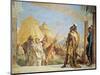 Briseis Led to Agamemnon-Giambattista Tiepolo-Mounted Giclee Print