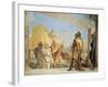 Briseis Led to Agamemnon-Giambattista Tiepolo-Framed Giclee Print