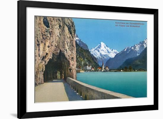 Bristenstock, Vierwaldstattersee, Switzerland-null-Framed Premium Giclee Print