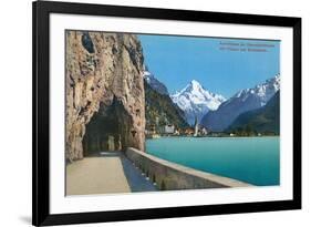 Bristenstock, Vierwaldstattersee, Switzerland-null-Framed Premium Giclee Print