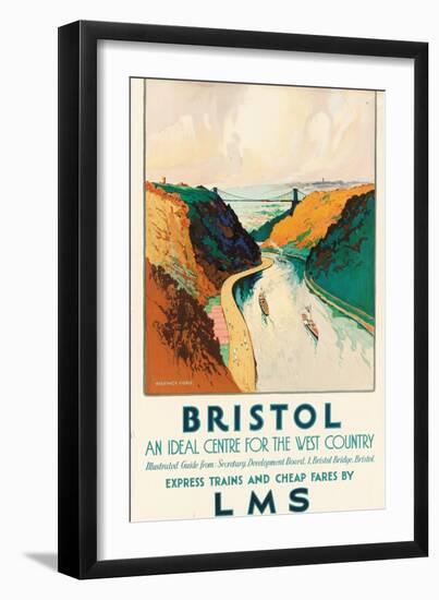 Bristol, 1931-Warwick Goble-Framed Giclee Print