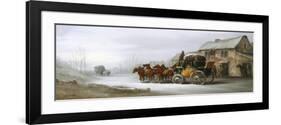 Bristol, Bath and London Coach-John Charles Maggs-Framed Giclee Print