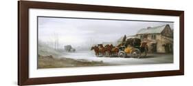 Bristol, Bath and London Coach-John Charles Maggs-Framed Giclee Print