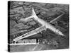 Bristol Brabazon Aircraft in Flight-null-Stretched Canvas