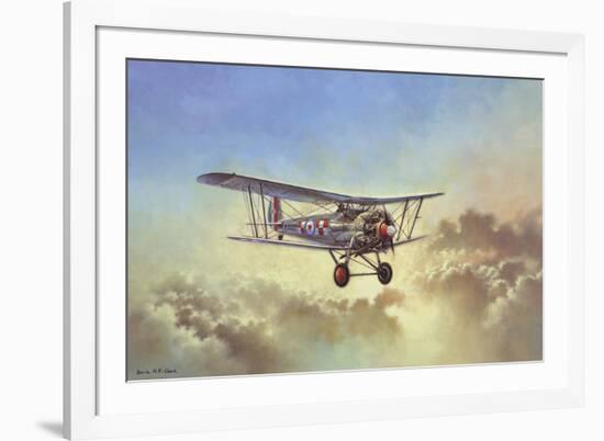 Bristol Bulldog-Barrie A F Clark-Framed Giclee Print