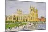 Bristol Cathedral and College Green, 1989-Judy Joel-Mounted Giclee Print