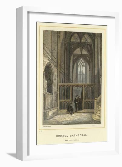 Bristol Cathedral, the North Aisle-null-Framed Giclee Print