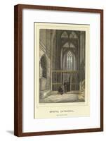 Bristol Cathedral, the North Aisle-null-Framed Giclee Print