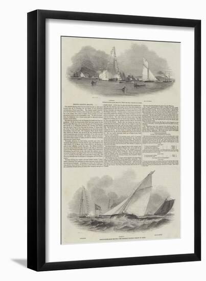 Bristol Channel Regatta-null-Framed Giclee Print