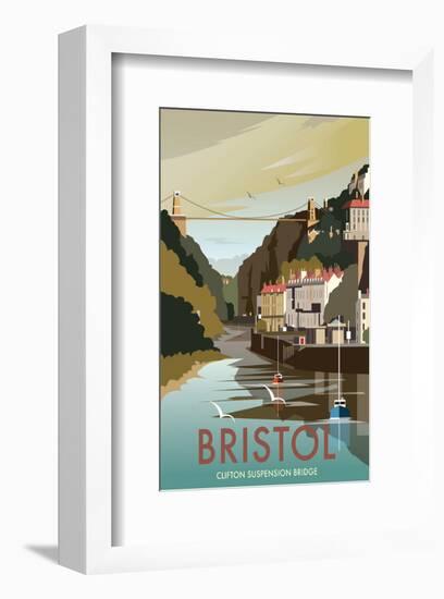 Bristol - Dave Thompson Contemporary Travel Print-Dave Thompson-Framed Giclee Print