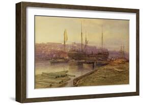 Bristol Docks, 1896-Arthur Wilde Parsons-Framed Giclee Print