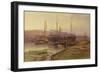 Bristol Docks, 1896-Arthur Wilde Parsons-Framed Giclee Print