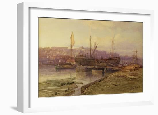 Bristol Docks, 1896-Arthur Wilde Parsons-Framed Giclee Print