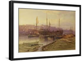 Bristol Docks, 1896-Arthur Wilde Parsons-Framed Giclee Print