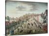 Bristol Docks and Quay, C.1760-null-Stretched Canvas