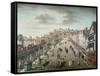 Bristol Docks and Quay, C.1760-null-Framed Stretched Canvas