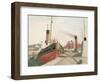 Bristol Docks-John Northcote Nash-Framed Giclee Print