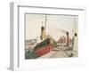 Bristol Docks-John Northcote Nash-Framed Giclee Print