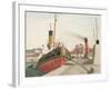 Bristol Docks-John Northcote Nash-Framed Giclee Print