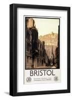 Bristol GWR, Historic Church and Cathedral-null-Framed Art Print