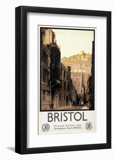 Bristol GWR, Historic Church and Cathedral-null-Framed Art Print