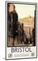 Bristol GWR, Historic Church and Cathedral-null-Mounted Art Print