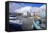 Bristol Harbour, Bristol, England, United Kingdom, Europe-Rob Cousins-Framed Stretched Canvas