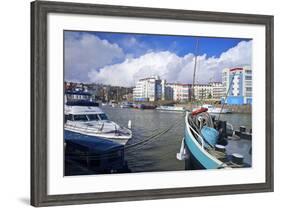 Bristol Harbour, Bristol, England, United Kingdom, Europe-Rob Cousins-Framed Photographic Print