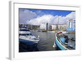 Bristol Harbour, Bristol, England, United Kingdom, Europe-Rob Cousins-Framed Photographic Print