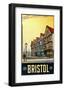 Bristol, Haunt of Long John Silver-null-Framed Art Print