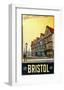 Bristol, Haunt of Long John Silver-null-Framed Art Print