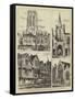 Bristol Illustrated, Prominent Buildings in the City-Henry William Brewer-Framed Stretched Canvas