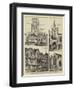 Bristol Illustrated, Prominent Buildings in the City-Henry William Brewer-Framed Giclee Print